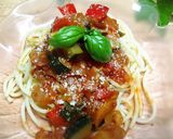 簡単！ラタトゥイユの冷製パスタ作り方5写真