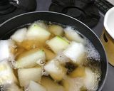 魚河岸揚げととうがんの煮物作り方4写真