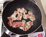 超簡単豚バラニラ炒め作り方2写真