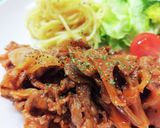 パスタにも◎牛肉と舞茸のケチャップ炒め作り方6写真