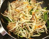 超簡単豚バラニラ炒め作り方4写真