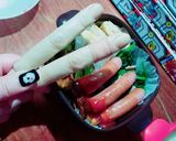 セクシー♡ 海苔アート キャラ弁作り方2写真