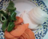 つくねと野菜の甘酢炒め作り方4写真