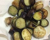 おかずの定番！ナスと挽肉の炒めもの作り方5写真
