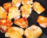 ブライン液でチキンカチャトーラ(狩人風)作り方5写真