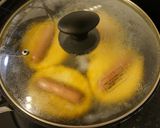 mフライパンde!カレーウインナーパン作り方6写真
