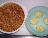 【ミートソース活用】本格スップリ♪作り方1写真