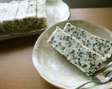 もっちりおから強力粉黒ゴマケーキ＊卵なし作り方3写真