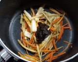 竹輪とごぼうの佃煮炒め作り方3写真