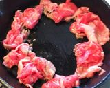 ペッパーランチ風♪ガーリックビーフライス作り方1写真
