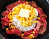 ペッパーランチ風♪ガーリックビーフライス作り方2写真