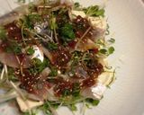 アジの酢じめと香味野菜のサラダ風作り方11写真