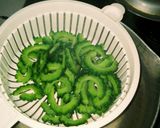 簡単！ゴーヤの豚しゃぶゴマだれサラダ作り方7写真