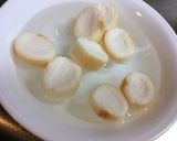 やき麩の天かす玉子汁作り方2写真