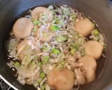 やき麩の天かす玉子汁作り方3写真