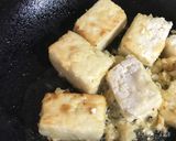簡単苦くないゴーヤと豆腐の玉子綴じ作り方3写真