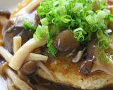 鶏ひき肉＆高野豆腐✿和風きのこハンバーグ作り方18写真