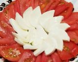 パーティーに♪トマトでお花の形カプレーゼ作り方3写真