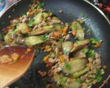 カレーの残りでカレー麻婆ナス作り方7写真