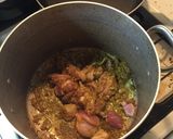 夏野菜のグリーンカレー作り方3写真