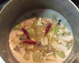 夏野菜のグリーンカレー作り方5写真