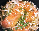 鮭とエノキの炊き込みごはん作り方5写真