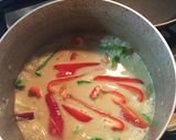 夏野菜のグリーンカレー作り方6写真