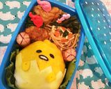 ぐでちゃん♪オムライス♪簡単!キャラ弁!作り方8写真