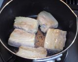 豚バラ肉の甘辛煮マスタード和え作り方1写真