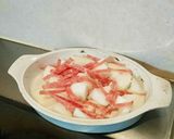 新玉ねぎとベーコンのオリーブオイル焼き作り方1写真