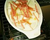 新玉ねぎとベーコンのオリーブオイル焼き作り方4写真