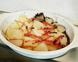 新玉ねぎとベーコンのオリーブオイル焼き作り方5写真