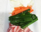 お店の五目焼きそば風⁈焼き五目そうめん作り方1写真