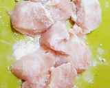 簡単柔らか♡鶏胸肉オーロラ炒め作り方1写真