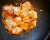 簡単柔らか♡鶏胸肉オーロラ炒め作り方3写真