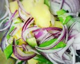キャー彩り綺麗！夏野菜のピリ辛サラダ～作り方4写真