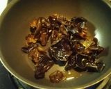 キクラゲと揚げあられ豆腐の炒め作り方3写真