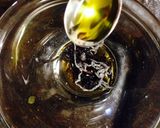 残り物万歳！なっとう塩昆布たくあん飯作り方1写真