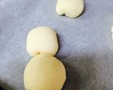 HBで♪ぼのぼのと仲間たち〜練乳パン〜作り方5写真