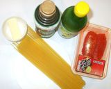 辛子明太子パスタ♪簡単たらこパスタ和風作り方1写真