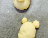 HBで♪ぼのぼのと仲間たち〜練乳パン〜作り方6写真