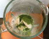 抹茶バナナジュース（バニラ風味）作り方1写真