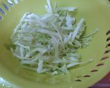 キャベツとツナの卵焼き作り方1写真