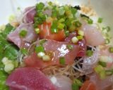 生活クラブのすし酢とリンゴ酢で簡単海鮮丼作り方6写真