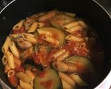 ナスとズッキーニのトマトスープ作り方7写真