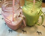 糖質オフ 美味しい抹茶フラペチーノ作り方3写真