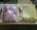 超簡単☆ハムサンド作り方3写真