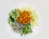 茹でもち麦(大麦)のチョップドサラダ作り方3写真
