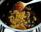 牛肉としし唐のキーマカレー作り方5写真