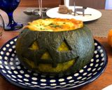丸ごとかぼちゃグラタン作り方10写真
